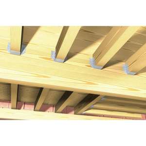 FISCHER - 508411 Vis en acier à tête hexagonale zinguée blanche et filetage partiel TE DIN571 BRADS, PINS AND NAILS - Product Image 2