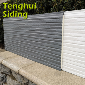 Panel Metálico Decorativo de 16 mm de Espesor, Resistente al Fuego y al Agua, Aislamiento Térmico <span class=keywords><strong>para</strong></span> <span class=keywords><strong>Paredes</strong></span> <span class=keywords><strong>Exteriores</strong></span> de Villas Modernas - Product Image 2