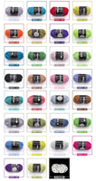 Amigurumi 2mm Reflective Yarn Crochet Safety Yarn High Visibility Crochet Yarn Children's Toy Crochet Yarn Pet Collar