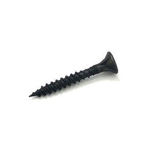 Vis autotaraudeuses à prix compétitif, filetage fin/gros, tête trompette, phosphate noire, pour plaques de plâtre (Tornillos Drywall Screw) - Product Image 1
