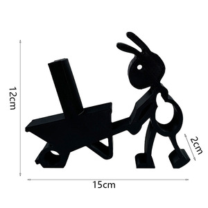 Porte-rouleau de papier toilette FAB personnalisé en PLA imprimé en 3D pour salle de bain, design explosif transfrontalier, unisexe, 14 ans et plus - Product Image 5