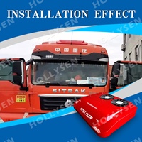 Module de ventilateur double 24V/12V Nouveau système de climatisation pour camions