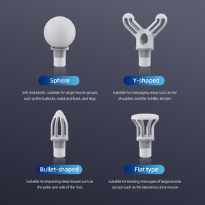 2025 Nueva pistola de masaje de alta calidad con mango desmontable mejorado masajeador de tejido profundo de 10mm para Control de sincronización corporal - Product Image 6