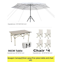 Parasol de plage pliable en fibre de verre, fonctionnement semi-automatique hydraulique, placage argenté pour protection solaire extérieure, construction rapide