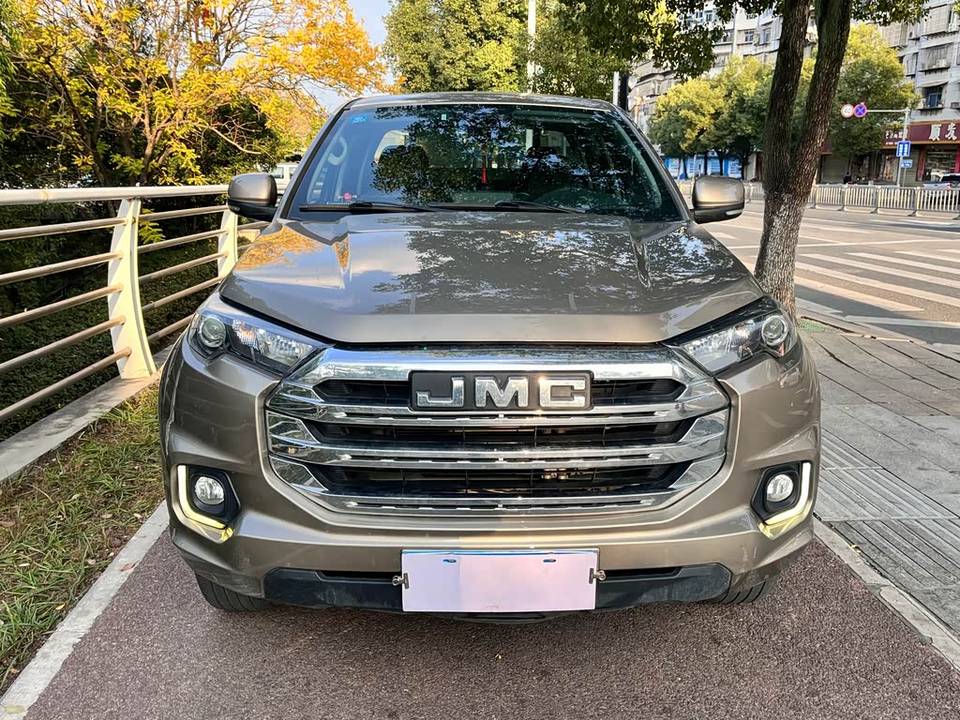 Box Truck Rear Monitor 2023 JMC Yutiger Used Pickup Truck 2.0T Diesel Automatic LHD Euro VI 5 ...