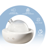 Diffuseur d'arômes ultrasonique Bluetooth pour la maison et le bureau, capacité de 180 ml, humidificateur