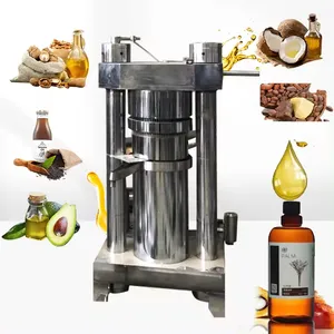 Hydraulic Cold Oil Pressers Sesame Sunflower Grape Seed Oil Extraction Coconut Oil Press Machine For Sale