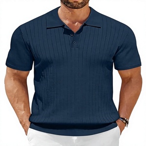 T-shirts de golf formels pour hommes, personnalisés avec logo, en coton vert 100 %, pour la course - Product Image 2