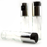 Bouteille pulvérisateur d'huile en verre pour salade, cuisson, friture, cuisson à l'huile, distributeur d'huile d'olive, vente directe d'usine