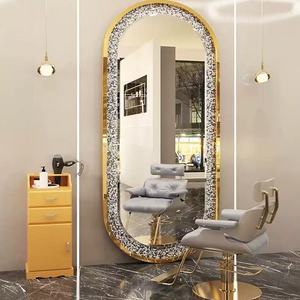 Đầy đủ-chiều dài LED thắp sáng sàn gương cho phòng ngủ miễn phí-đứng với Treo tường treo tùy chọn cho sinh nhật - Product Image 1