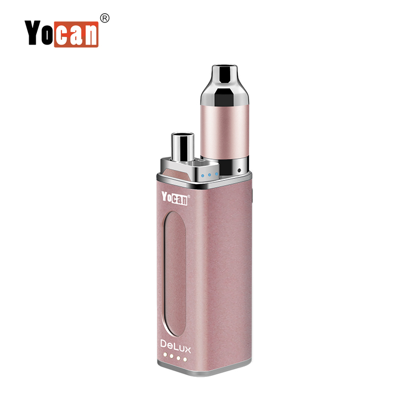 Прямая продажа с завода, испаритель cbd Yocan Delux 510 thread cbd /wax vape box mod