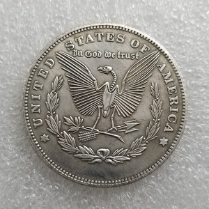 Pièce de monnaie américaine Hobo, dollar américain Morgan 1919, <span class=keywords><strong>Capitaine</strong></span> pirate Jack Sparrow. Pièce de monnaie Hobo américaine. - Product Image 3