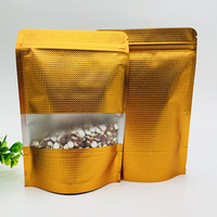 Sachets personnalisés en aluminium à fond plat, anti-humidité et sécurisés, thermoscellables pour aliments en conserve et gelée