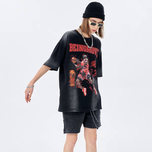 <span class=keywords><strong>Camiseta</strong></span> <span class=keywords><strong>de</strong></span> baloncesto desgastada para hombre, camisa <span class=keywords><strong>de</strong></span> manga corta con estampado <span class=keywords><strong>de</strong></span> Star <span class=keywords><strong>Slam</strong></span> <span class=keywords><strong>Dunk</strong></span>, 100% algodón, Vintage, lavado <span class=keywords><strong>de</strong></span> ácido, <span class=keywords><strong>de</strong></span> alta calidad - Product Image 3