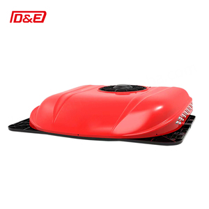 Aire Acondicionado de Techo G1000 para Estacionamiento, 12V 24V, con Carcasa Blanca y Roja para Camiones, Autocaravanas y Casas Rodantes - Product Image 1