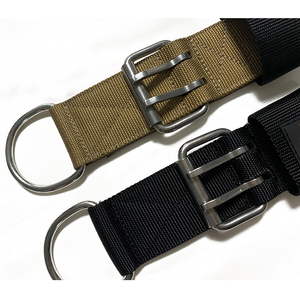 <span class=keywords><strong>Collar</strong></span> de perro de nailon acolchado cómodo con pasadores dobles ajustables con asa Correa resistente para mascotas para perros medianos y grandes - Product Image 5
