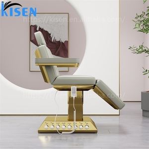 Kisen Factory Price Aesthetic Clinic Massage <b>Table</b> Multi Functional Mulitiple Position Beauty Bed <b>Electric</b> Chair - Product Image 5