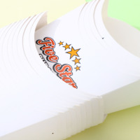 Nouveau produit Boîte en carton sulfurisé laminé mat et enduit UV pour frites frites pour le stockage des sushis et des aliments