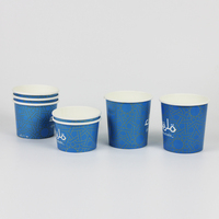 Emballage de nouilles de restaurant de qualité alimentaire bol en papier de soupe chaude kraft personnalisé jetable avec couvercles en papier
