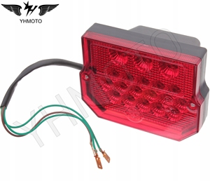 Luz Trasera para Motocicleta YHMOTO, Luz de Freno para Simson S51 SR50 MZ ETZ 150 251 301 Suzuki TS125 - Product Image 6