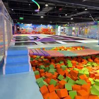 Château gonflable style océan, design personnalisé, en promotion, prix abordables, aire de jeux intérieure pour parc d'attractions à vendre