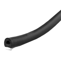 Bande d'étanchéité en mousse EPDM autocollante Xinhong, profil creux en D, bande de caoutchouc compressible, joint d'étanchéité modèle XHMC-EPDM Foam pour