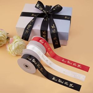 Cinta de Grosgrain Personalizada con Logotipo Impreso en Satén, 3D Suave, para Empaque de Regalos - Product Image 3