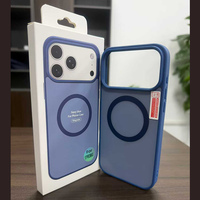 Coque de téléphone magnétique anti-chute pour iPhone 17 Air 16 15 14 13 12 11 Pro Max, coques de téléphone anti-traces de doigts
