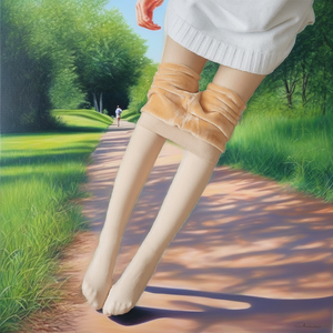 Automne hiver dames pantalon une pièce personnalisé <span class=keywords><strong>couleur</strong></span> <span class=keywords><strong>chair</strong></span> Plus velours sans couture opaque tricoté collants mince <span class=keywords><strong>chaud</strong></span> Leggings - Product Image 2