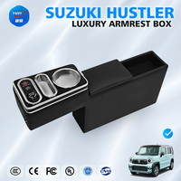 Boîte de rangement pour accoudoir de console centrale, boîte de rangement pour voiture, pour Suzuki Hustler MR52S MR92S, accessoires intérieurs
