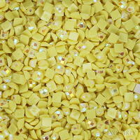Perles de diamant carrées AB pour peinture diamant, couleurs acryliques magnifiques, perles diamant AB DMC, perles diamant DMC