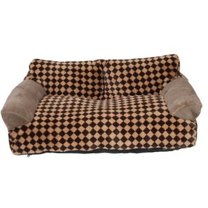 Cama para Perros y Gatos de Felpa Rectangular Sólida al por Mayor, Funda Extraíble y Lavable, Ecológica, Suave y Cómoda, Sofá Cama - Product Image 1