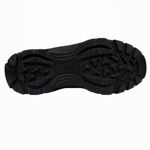 أحذية جلدية مخصصة للسلامة في الهواء الطلق أحذية رياضية تنزلق سوداء عاكسة أحذية تسلق بطيئة المشي لمسافات طويلة - Product Image 5