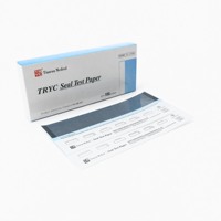 Carte de test d'étanchéité jetable pour sachets papier-plastique de stérilisation