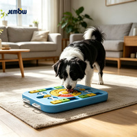 Jouet distributeur de friandises pour chiens et chats, bol interactif en plastique simple pour l'alimentation lente et l'enrichissement des animaux de compagnie