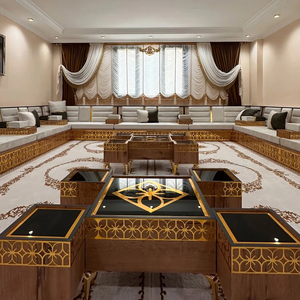 Ensemble de canapés arabes Majlis yéménite 3 places Canapé modulaire <span class=keywords><strong>royal</strong></span> pour cafés et salons - Product Image 1