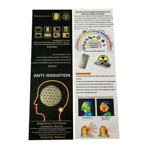 Hoonni Energy Quantum Shield Golden 26mm Nano Patch Anti Radiation Electromagnetic/WiFi/EMF Protection Sticker - Product Image 2
