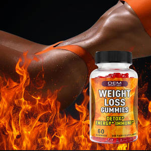 סוכריות גומי ACV למכירה חמה - חומץ תפוחים לירידה במשקל, שורף שומן בטני וסיוע לעיכול, סוכריות טבעוניות להרזיה - Product Image 4