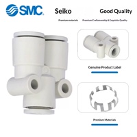   Adaptor Pipa Udara Sambungan Cepat Tipe Y Tiga Arah KQ2U04-00A / KQ2U06-00A / KQ2U08/10/12-00A Suku Cadang Pneumatik Fitting Pneumatik