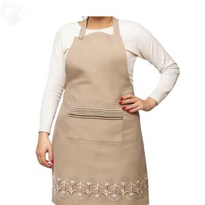 Delantales de Cocina 100% Algodón Egipcio, Ajustables, con Bolsillos Grandes para Utensilios, Suministro al por Mayor, Disponibles en Egipto - Product Image 1