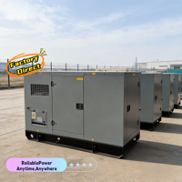 Generador Diésel de la Marca Cummings, 50kw 100 KW 120 Kva, Silencioso, Arranque Eléctrico, 50/60Hz