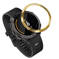 Boîtier de Protection anti-rayures avec cadre en métal pour montre intelligente pour lunette Garmin Forerunner 645