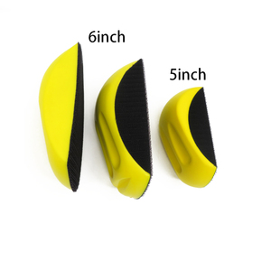 Oem/ODM hỗ trợ cao-bền 10mm vừa mài mòn bọt linh hoạt PU tay chà nhám khối Pad móc vòng lặp - Product Image 3