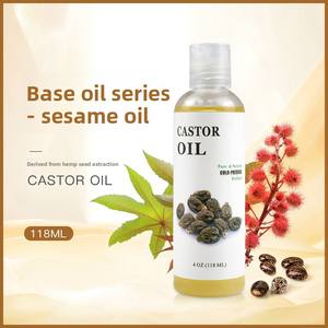 Aceite de Ricino Prensado <span class=keywords><strong>en</strong></span> Frío <span class=keywords><strong>en</strong></span> Botella de 118 ml, Aceite Base de Semillas de Ricino para el Cuidado del Cabello y Uso <span class=keywords><strong>en</strong></span> Jabones, Venta al por Mayor - Product Image 3