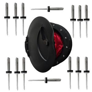 Escabeau de rangement étanche de 9 pouces avec rivets métalliques pour le camping, le kayak, le canoë et les bateaux - Product Image 3