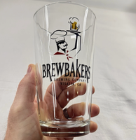 Vente en gros de gobelets de dégustation en verre personnalisés de 16 oz, gobelets transparents pour la bière, l'eau potable