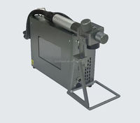 Nouvelle machine de marquage laser à fibre portative de haute qualité, grave l'acrylique sur une surface de 100x100mm, haute précision, prend en charge les formats AI/DXF