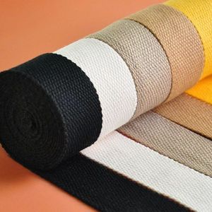 <span class=keywords><strong>Sangle</strong></span> tissée en coton de couleur unie en gros 1 ''25mm 38mm boucles <span class=keywords><strong>sangle</strong></span> de sac en toile ruban de coton <span class=keywords><strong>polyester</strong></span> uni - Product Image 4