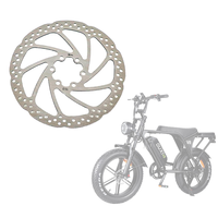 Disque de frein OUXI V8 160 mm pour vélo électrique OUXI Q20 20 pouces, pièces de rechange, accessoires pour vélo électrique
