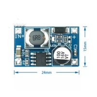 Batterie au Lithium banque de charge Composant Électronique USB riser entrée 3V-6V à 12V 3.7V 8W module boost haute puissance